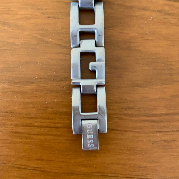 Women’s Guess Brushed Silver-Tone Watch - Picture 3 of 7